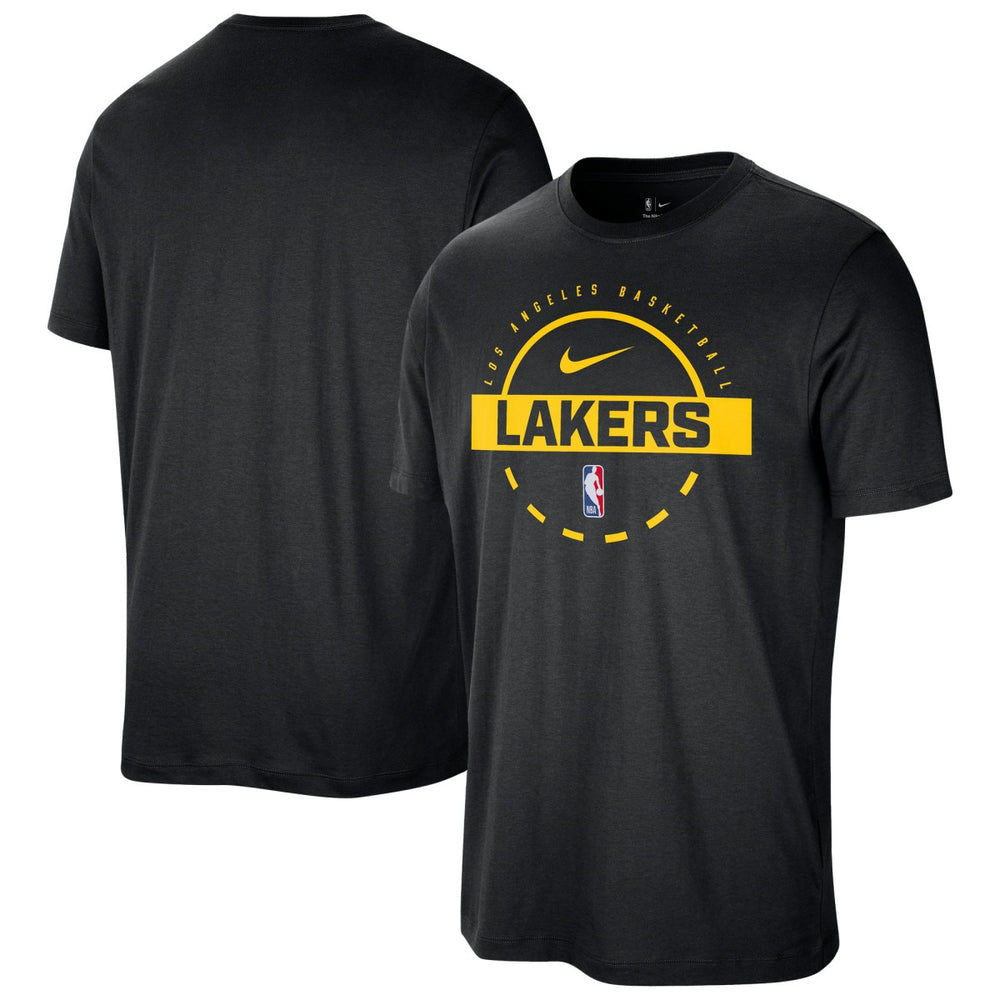 Los Angeles Lakers Authentic Practice T-Shirt Black - Nike