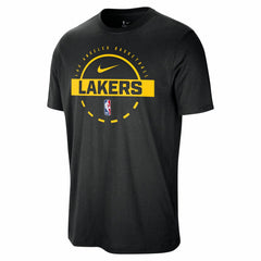 Los Angeles Lakers Authentic Practice T-Shirt Black - Nike