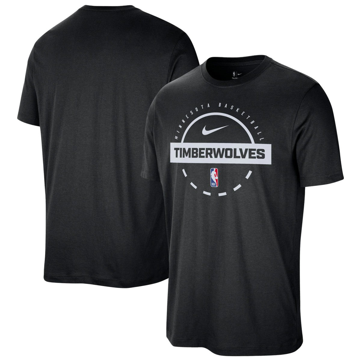 Minnesota Timberwolves Authentic Practice T-Shirt Black - Nike