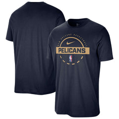 New Orleans Pelicans Authentic Practice T-Shirt Navy - Nike outlet