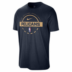 New Orleans Pelicans Authentic Practice T-Shirt Navy - Nike outlet