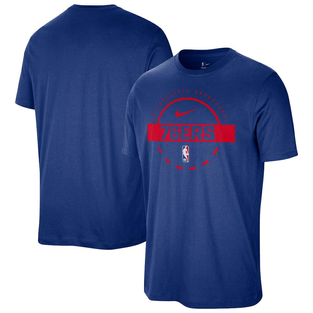 Philadelphia 76ers Authentic Practice T-Shirt Royal - Nike
