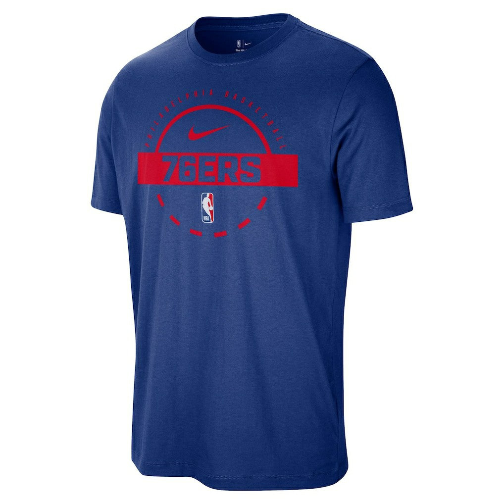 Philadelphia 76ers Authentic Practice T-Shirt Royal - Nike