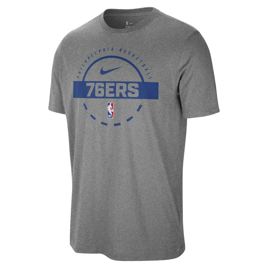 Philadelphia 76ers Authentic Practice T-Shirt Charcoal - Nike