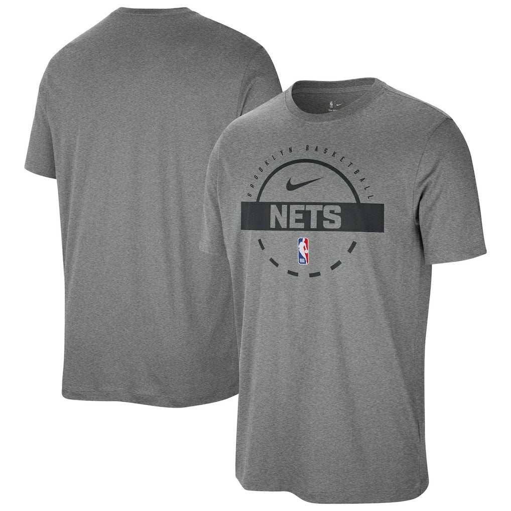 Brooklyn Nets Authentic Practice T-Shirt Charcoal - Nike