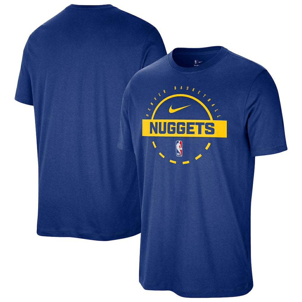 Denver Nuggets Authentic Practice T-Shirt Blue - Nike