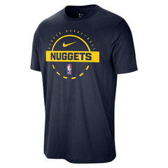 Denver Nuggets Authentic Practice T-Shirt Navy - Nike