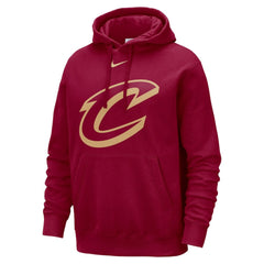 Cleveland Cavaliers Essential Logo Club Pullover Hoodie Wine - Nike outlet