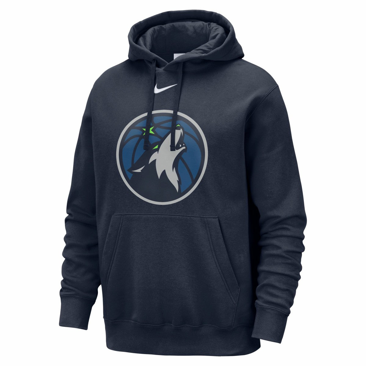 Minnesota Timberwolves Essential Logo Club Pullover Hoodie Navy - Nike