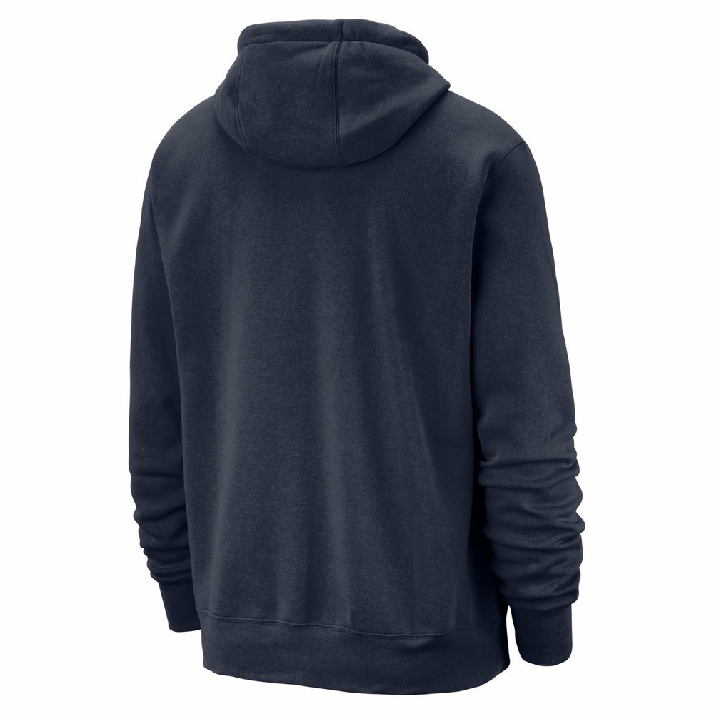 Memphis Grizzlies Essential Logo Club Pullover Hoodie Navy - Nike
