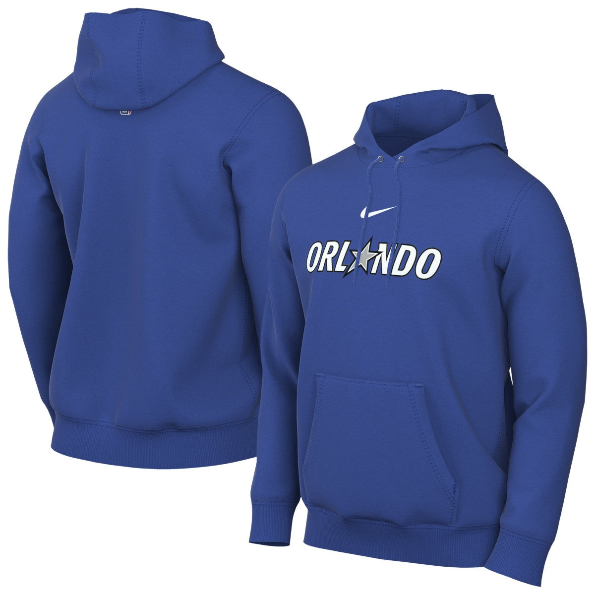 Orlando Magic Sportswear Essential Wordmark Club Hoodie Royal - Nike
