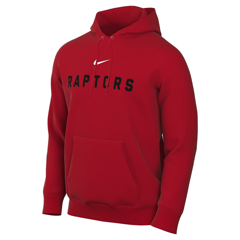 Toronto Raptors Sportswear Essential Wordmark Club Hoodie Red - Nike