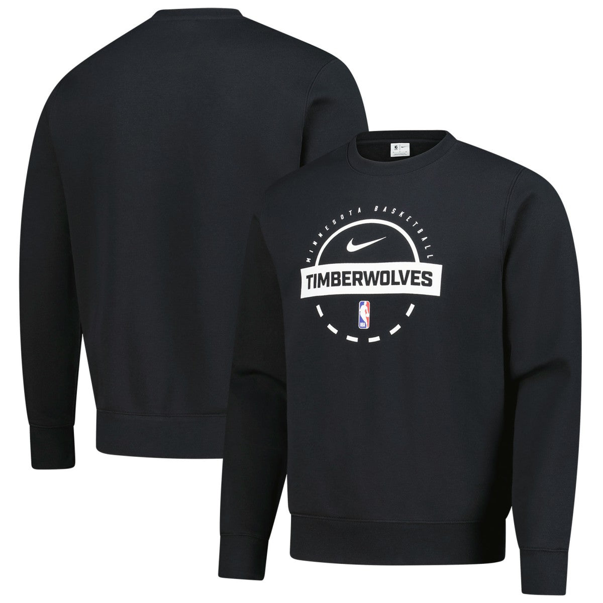 Minnesota Timberwolves 2025/26 Authentic Practice Club Sweatshirt Black - Nike outlet