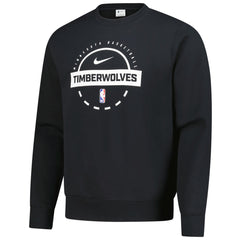 Minnesota Timberwolves 2025/26 Authentic Practice Club Sweatshirt Black - Nike outlet