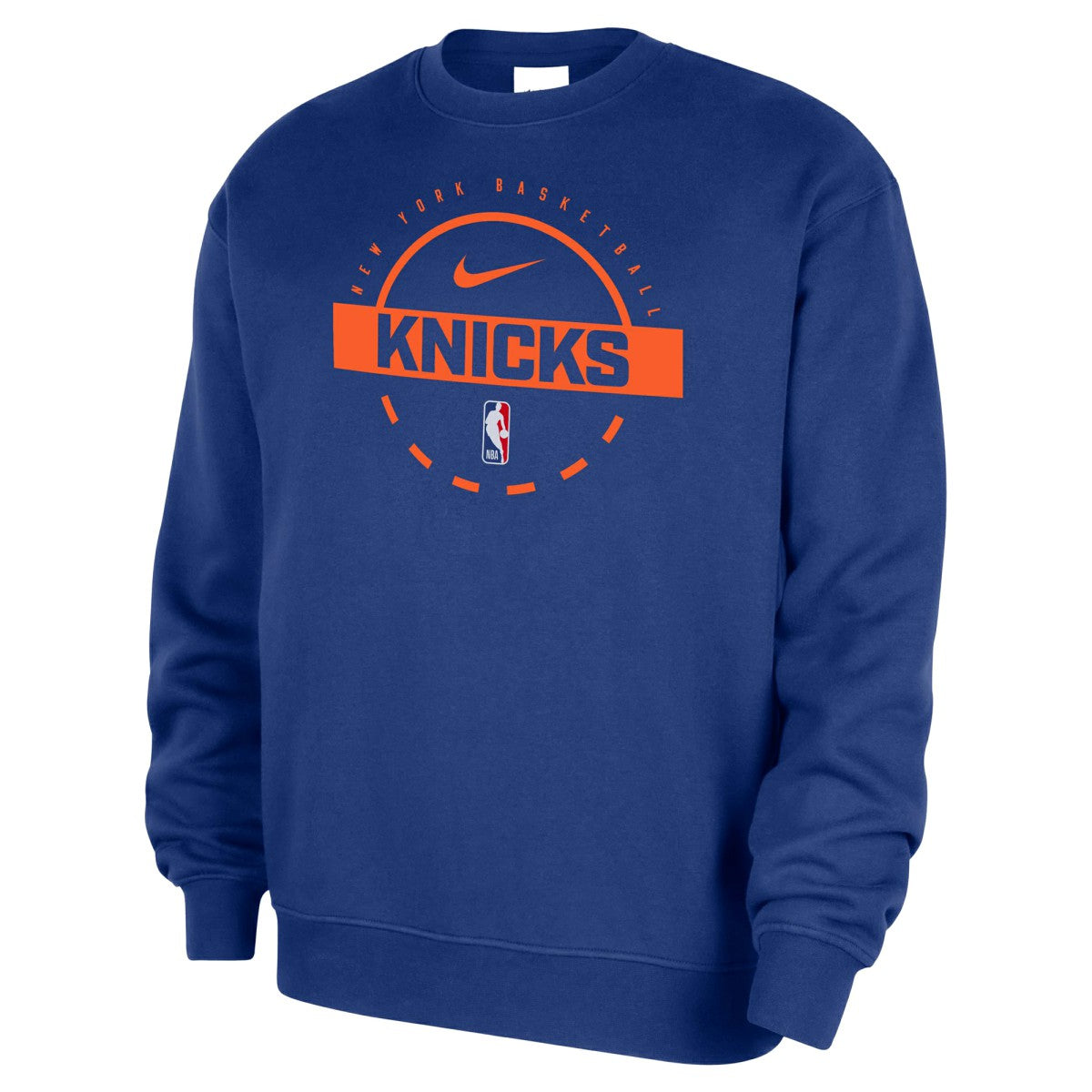 New York Knicks 2025/26 Authentic Practice Club Sweatshirt Blue - Nike outlet