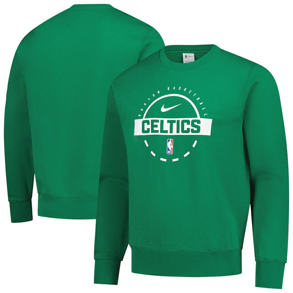 Boston Celtics 2025/26 Authentic Practice Club Sweatshirt Kelly Green - Nike outlet