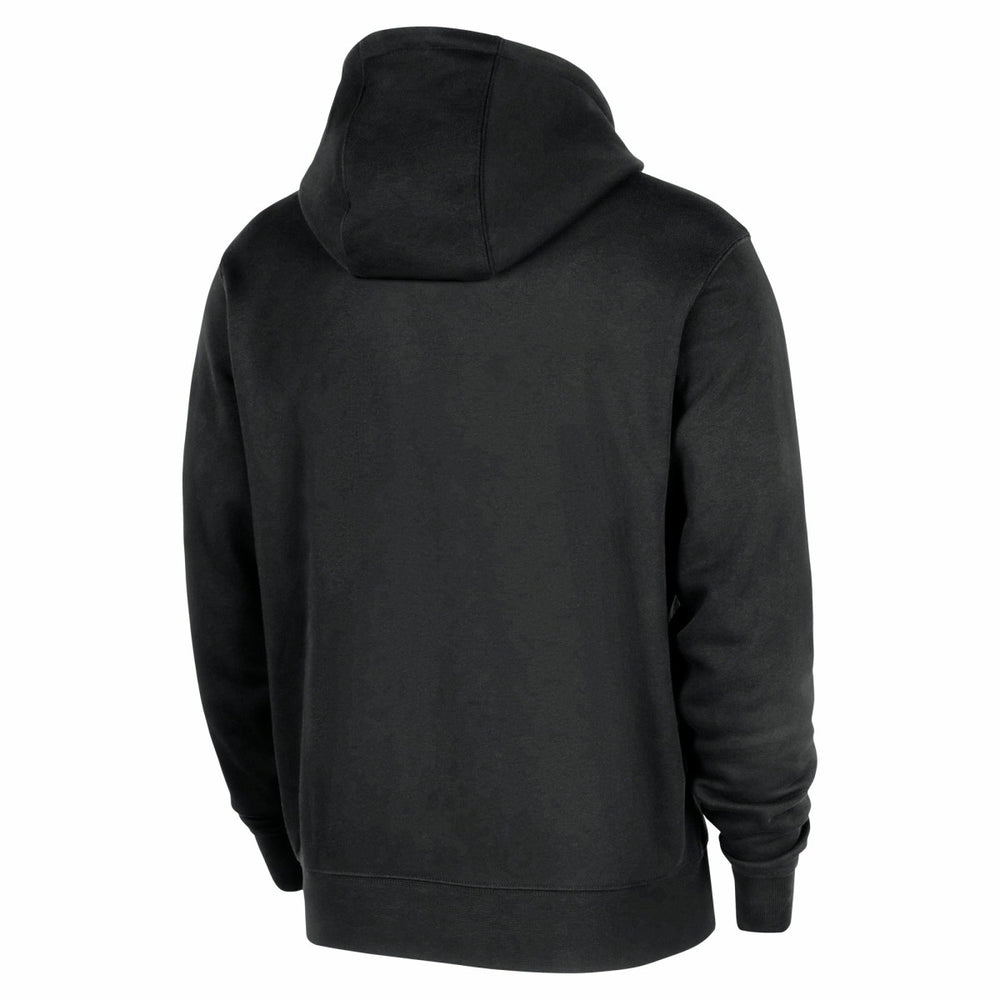 New York Knicks 2025/26 Authentic Practice Club Pullover Hoodie Black - Nike