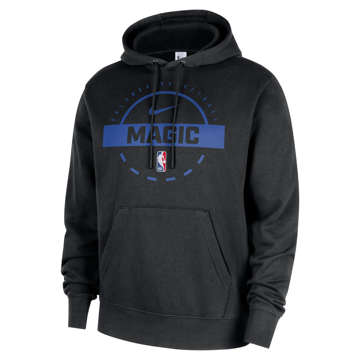 Orlando Magic 2025/26 Authentic Practice Club Pullover Hoodie Black - Nike