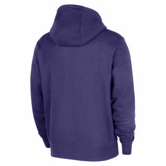 Phoenix Suns 2025/26 Authentic Practice Club Pullover Hoodie Purple - Nike