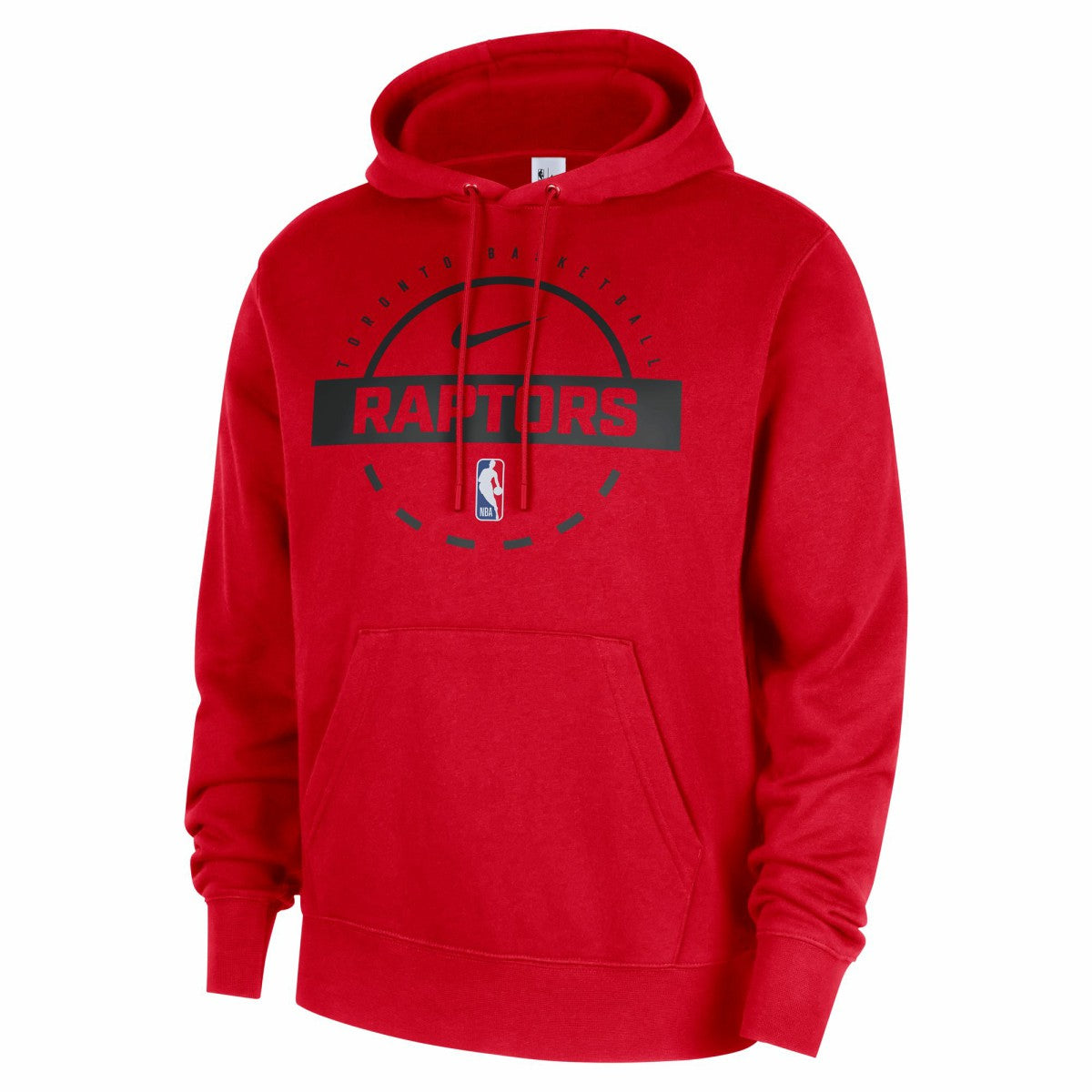 Toronto Raptors 2025/26 Authentic Practice Club Pullover Hoodie Red - Nike