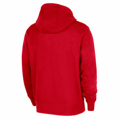 Toronto Raptors 2025/26 Authentic Practice Club Pullover Hoodie Red - Nike