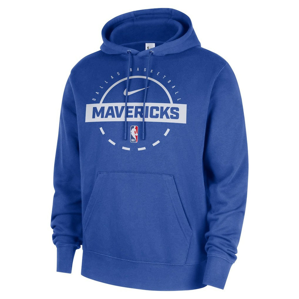 Dallas Mavericks 2025/26 Authentic Practice Club Pullover Hoodie Blue - Nike outlet