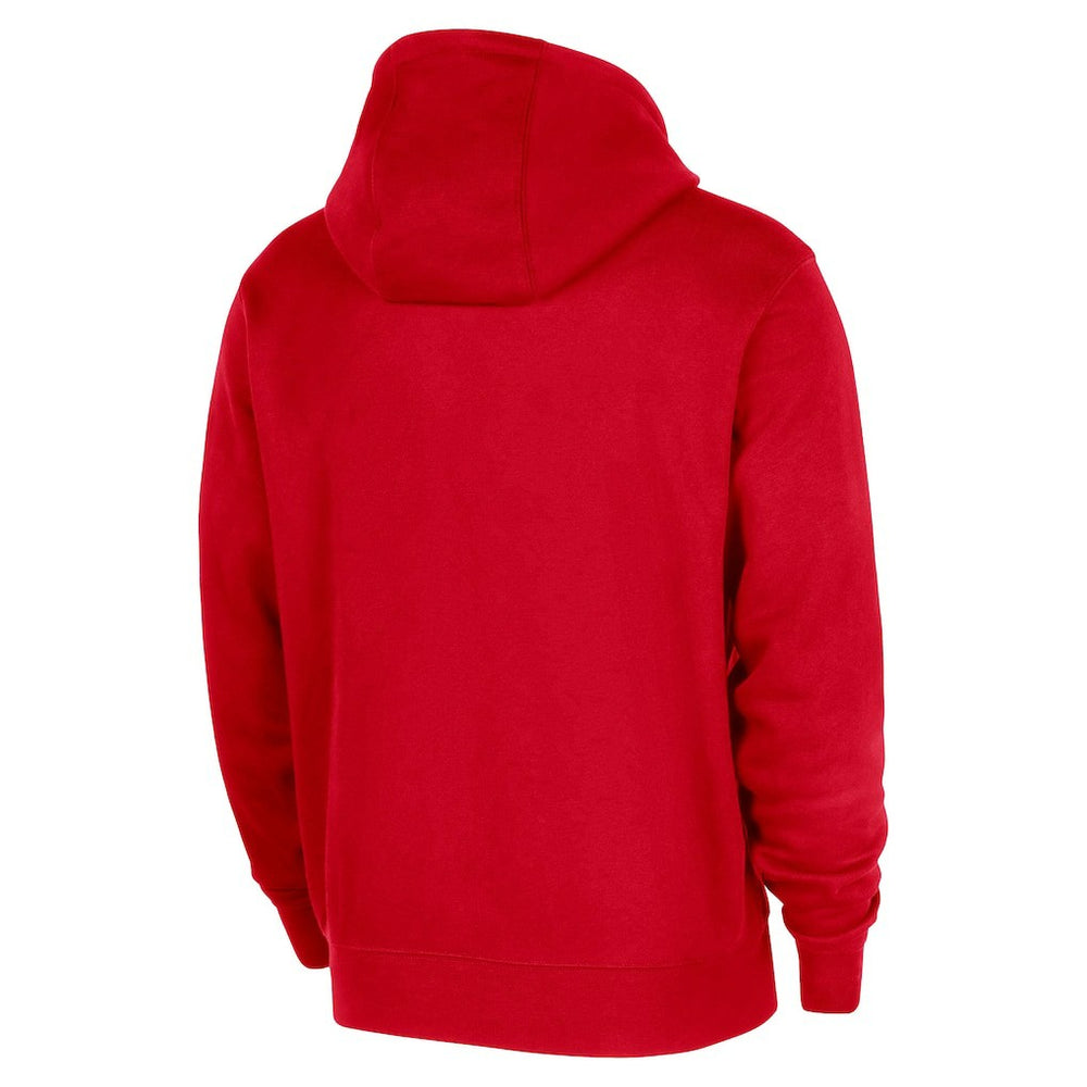 Houston Rockets 2025/26 Authentic Practice Club Pullover Hoodie Red - Nike