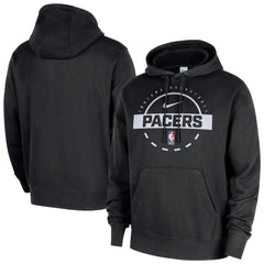 Indiana Pacers 2025/26 Authentic Practice Club Pullover Hoodie Black - Nike outlet
