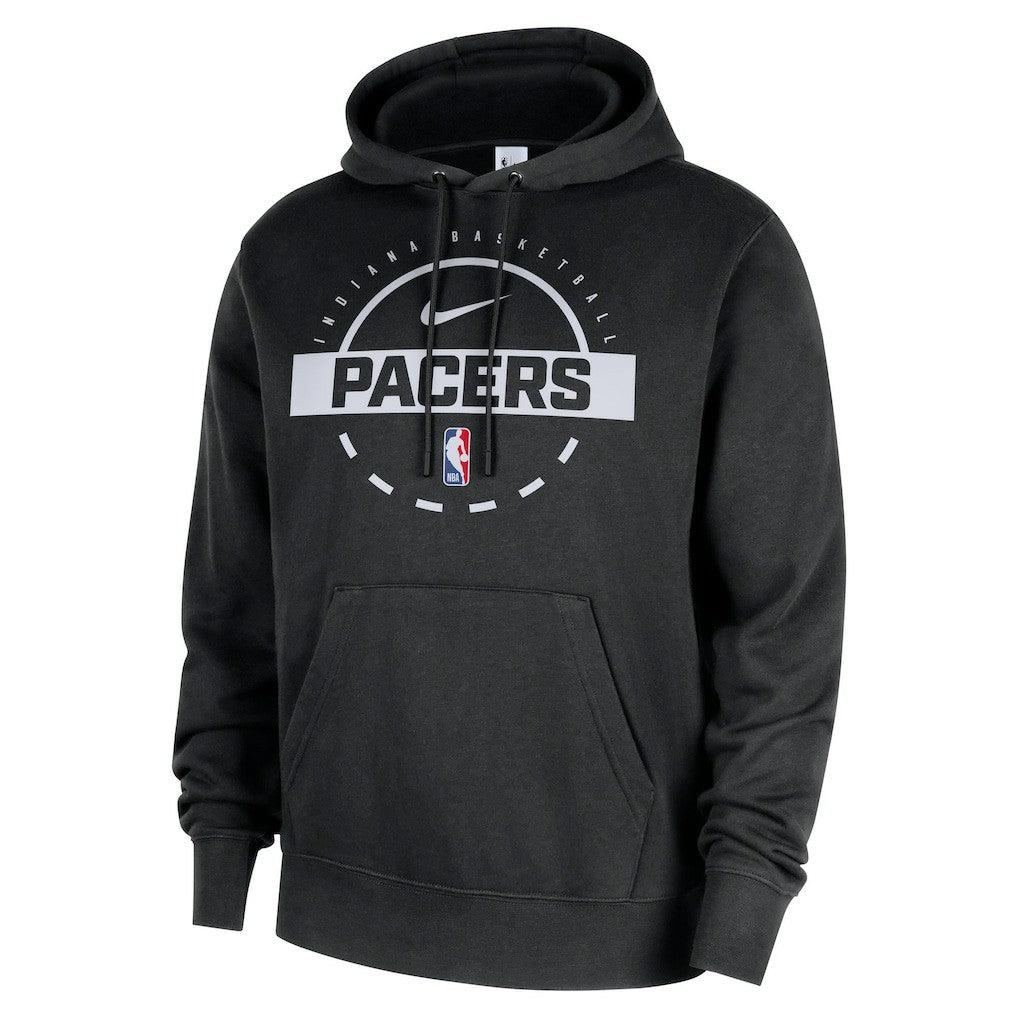 Indiana Pacers 2025/26 Authentic Practice Club Pullover Hoodie Black - Nike outlet