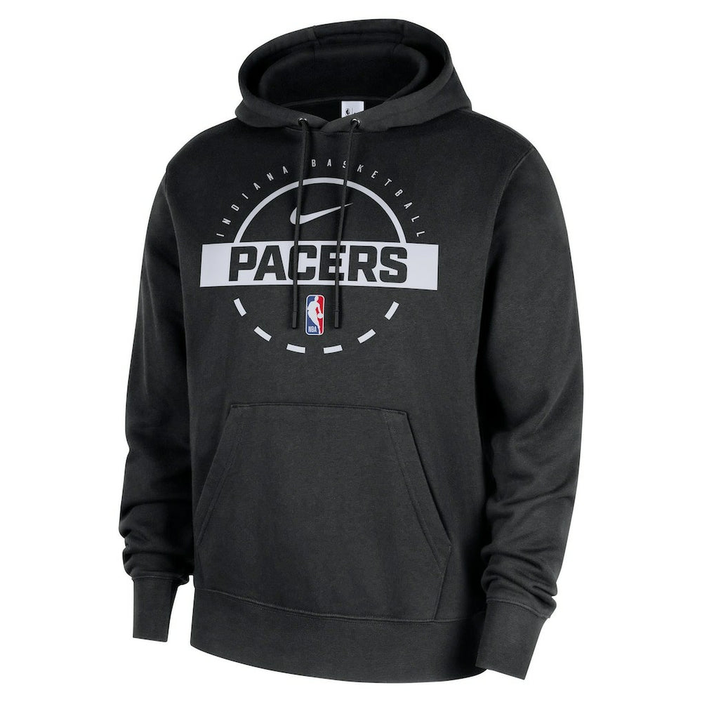 Indiana Pacers 2025/26 Authentic Practice Club Pullover Hoodie Black - Nike outlet