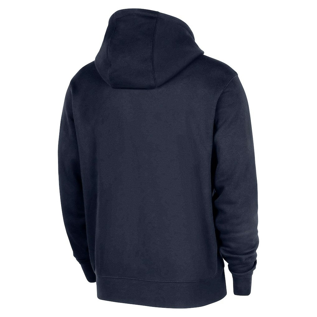 Indiana Pacers 2025/26 Authentic Practice Club Pullover Hoodie Navy - Nike