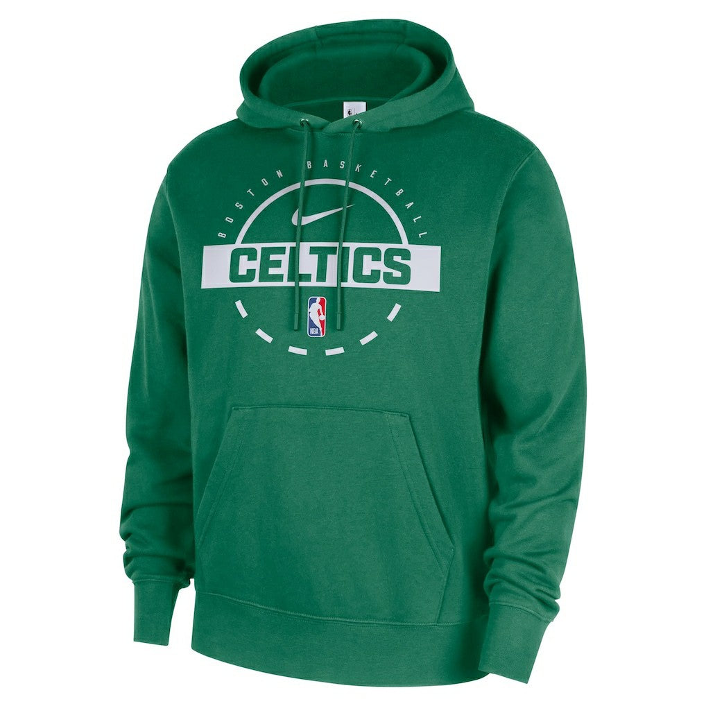 Boston Celtics 2025/26 Authentic Practice Club Pullover Hoodie Kelly Green - Nike