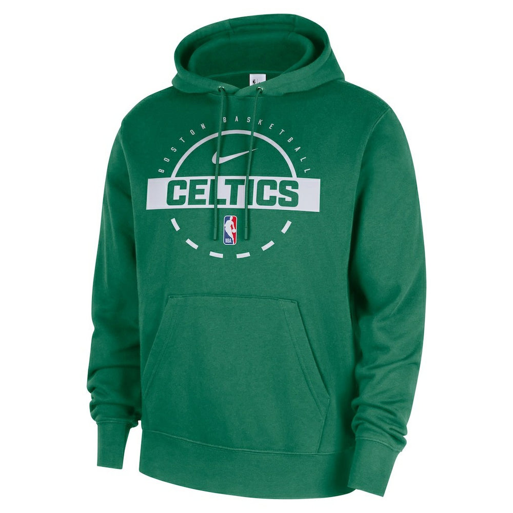 Boston Celtics 2025/26 Authentic Practice Club Pullover Hoodie Kelly Green - Nike