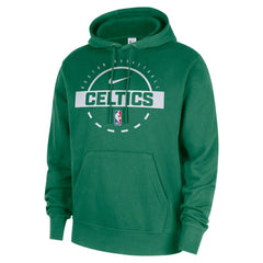 Boston Celtics 2025/26 Authentic Practice Club Pullover Hoodie Kelly Green - Nike