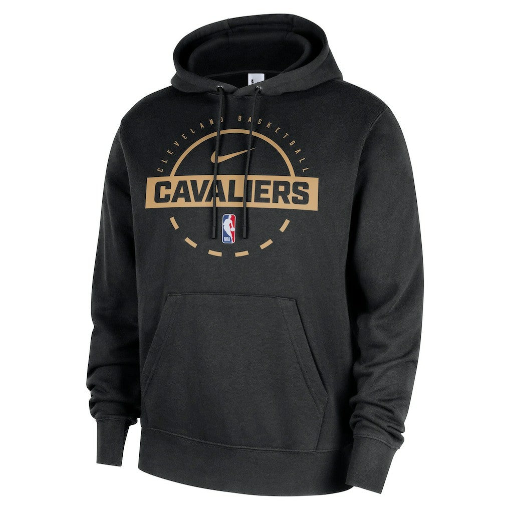Cleveland Cavaliers 2025/26 Authentic Practice Club Pullover Hoodie Black - Nike