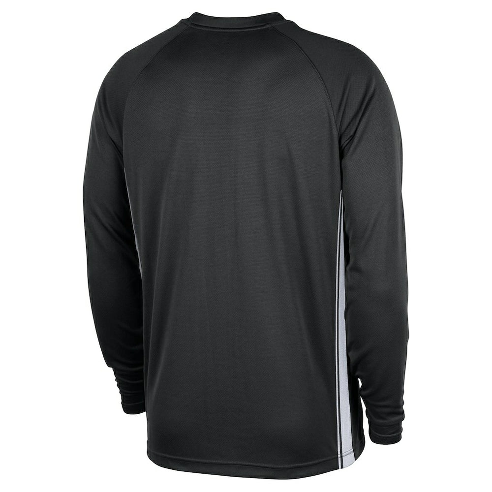 Brooklyn Nets 2025/26 Authentic Pre-Game Legend Dri-FIT Long Sleeve Shooting Shirt Black - Nike
