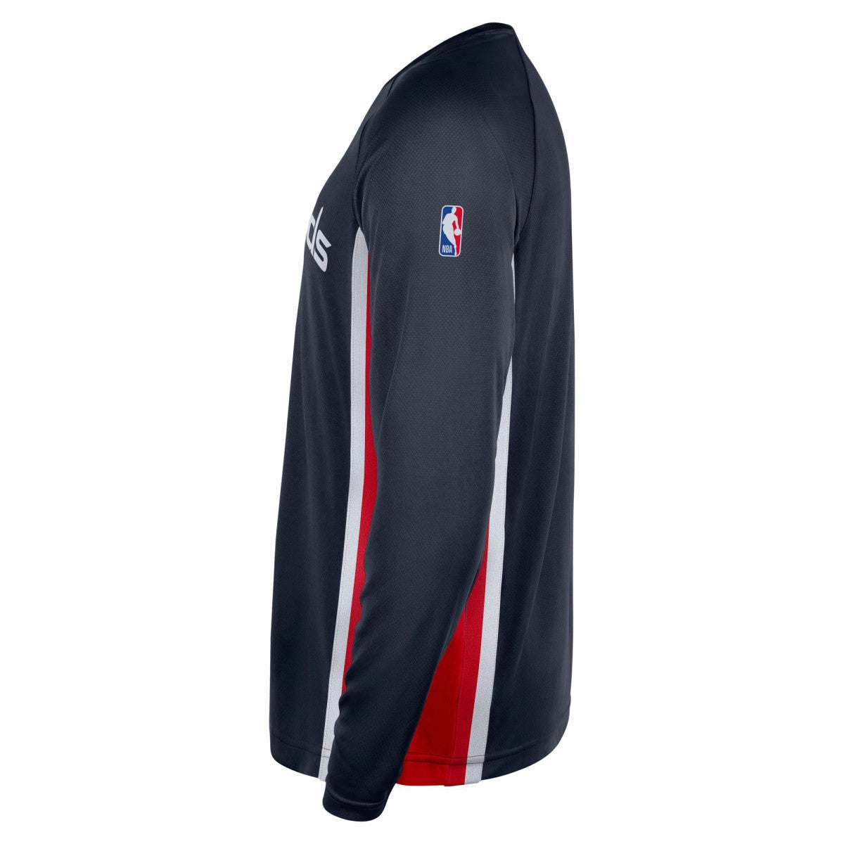 Washington Wizards 2025/26 Authentic Pre-Game Legend Dri-FIT Long Sleeve Shooting Shirt Navy - Nike
