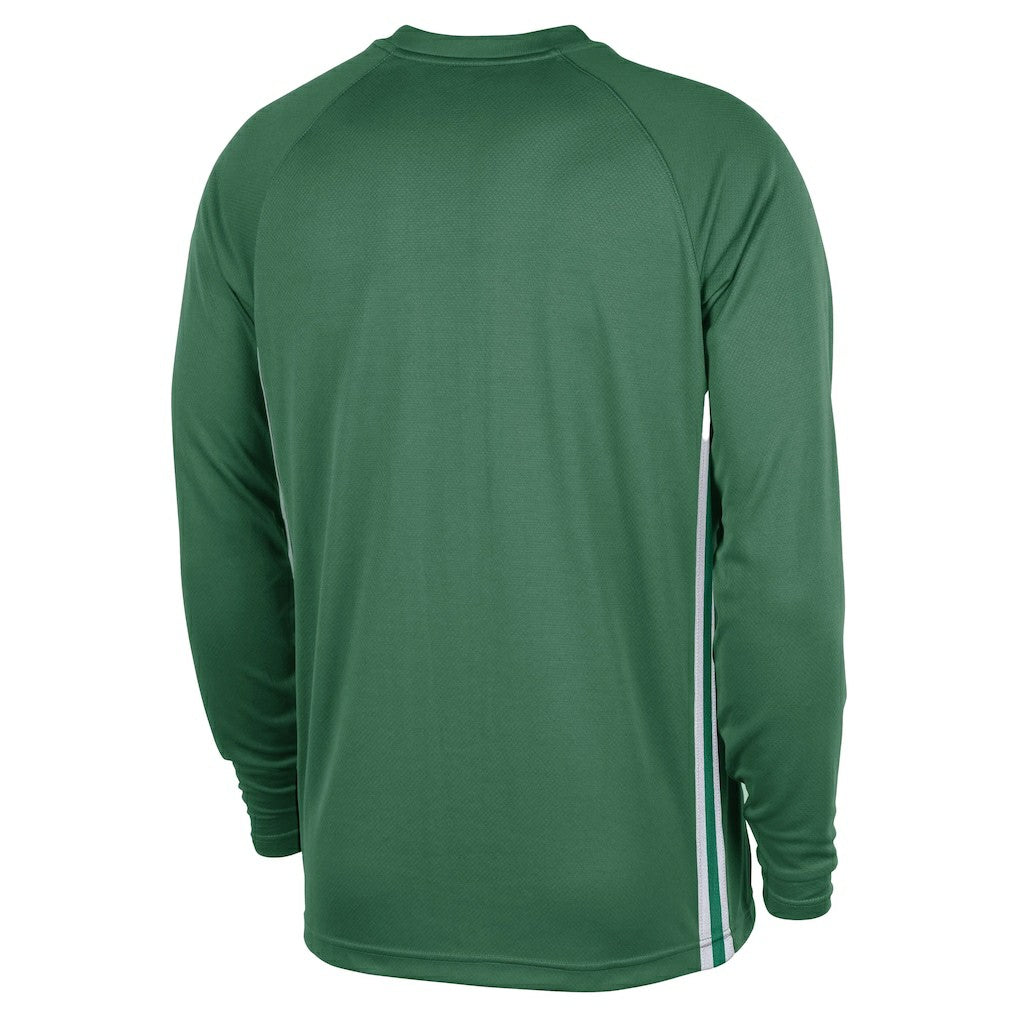 Boston Celtics 2025/26 Authentic Pre-Game Legend Dri-FIT Long Sleeve Shooting Shirt Kelly Green - Nike