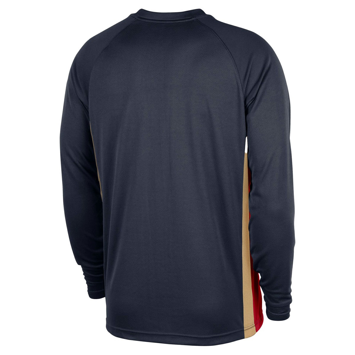 New Orleans Pelicans 2025/26 Authentic Pre-Game Legend Dri-FIT Long Sleeve Shooting Shirt Navy - Nike