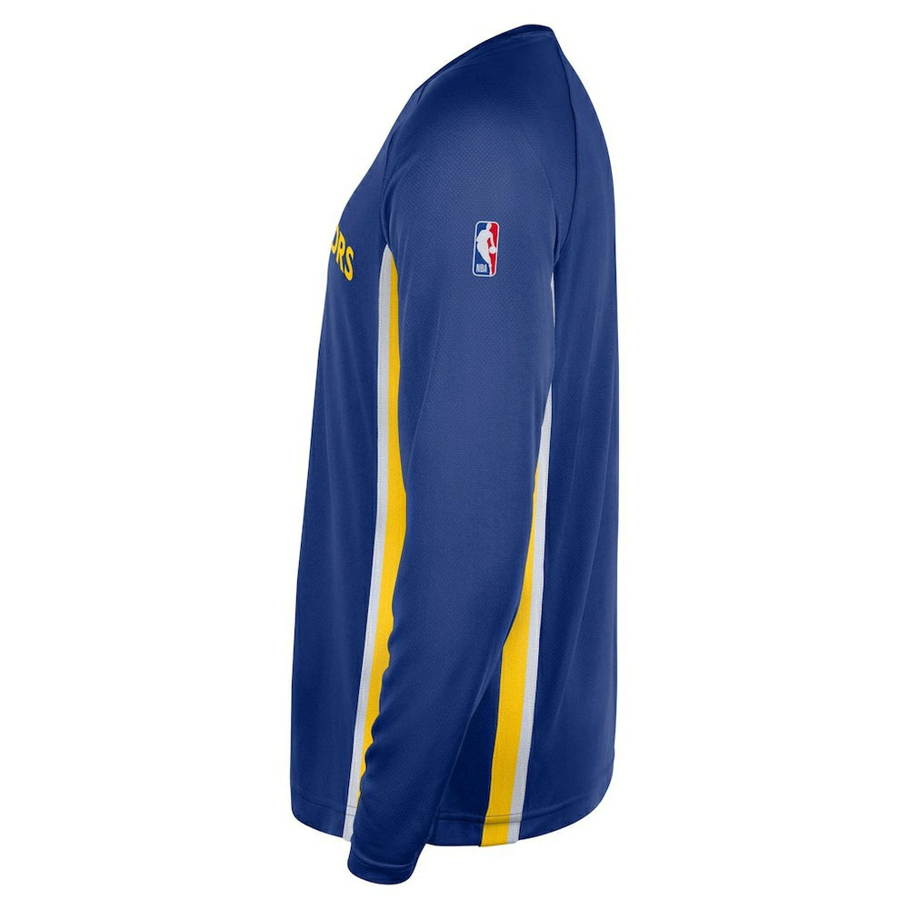 Golden State Warriors 2025/26 Authentic Pre-Game Legend Dri-FIT Long Sleeve Shooting Shirt Royal - Nike
