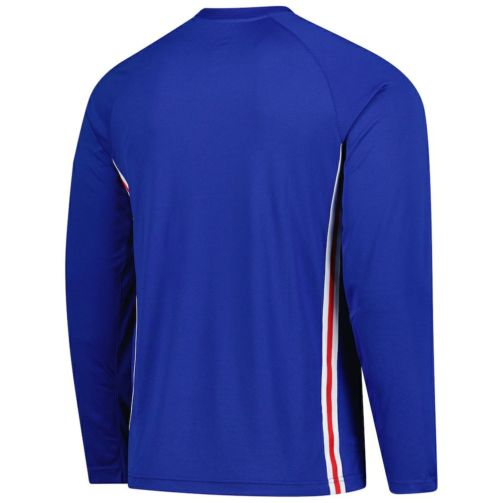 Philadelphia 76ers 2025/26 Authentic Pre-Game Legend Dri-FIT Long Sleeve Shooting Shirt Royal - Nike