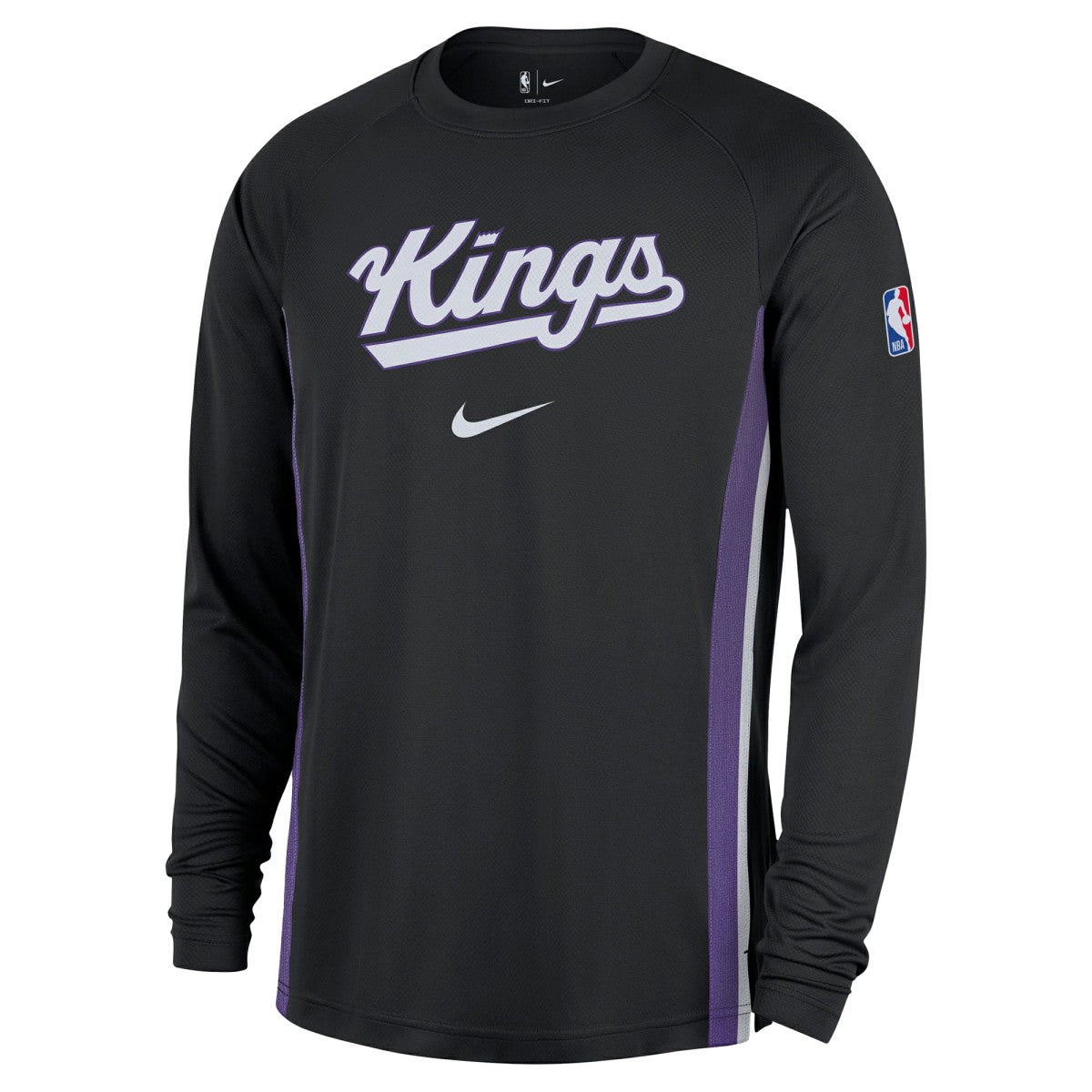 Sacramento Kings 2025/26 Authentic Pre-Game Legend Dri-FIT Long Sleeve Shooting Shirt Black - Nike