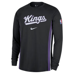 Sacramento Kings 2025/26 Authentic Pre-Game Legend Dri-FIT Long Sleeve Shooting Shirt Black - Nike