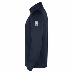 Washington Wizards 2025/26 Authentic Coaches Quarter-Zip Dri-Fit Top Navy - Nike