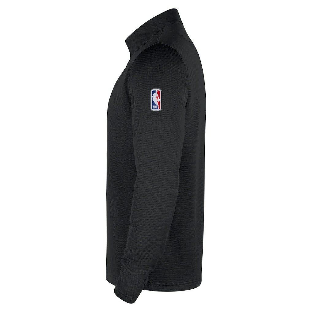 Golden State Warriors 2025/26 Authentic Coaches Quarter-Zip Dri-Fit Top Black - Nike