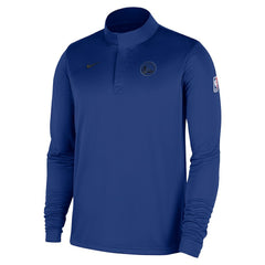 Golden State Warriors 2025/26 Authentic Coaches Quarter-Zip Dri-Fit Top Royal - Nike