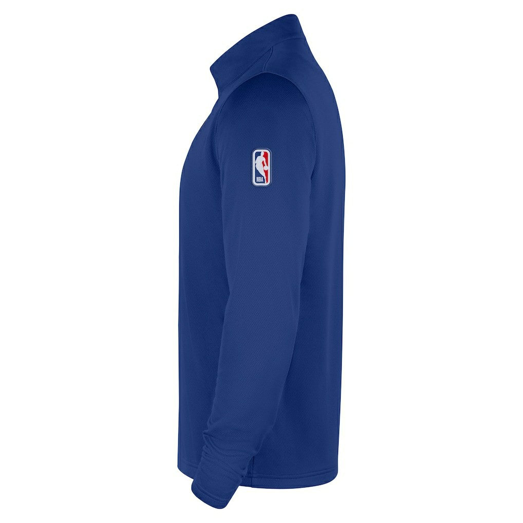 Golden State Warriors 2025/26 Authentic Coaches Quarter-Zip Dri-Fit Top Royal - Nike