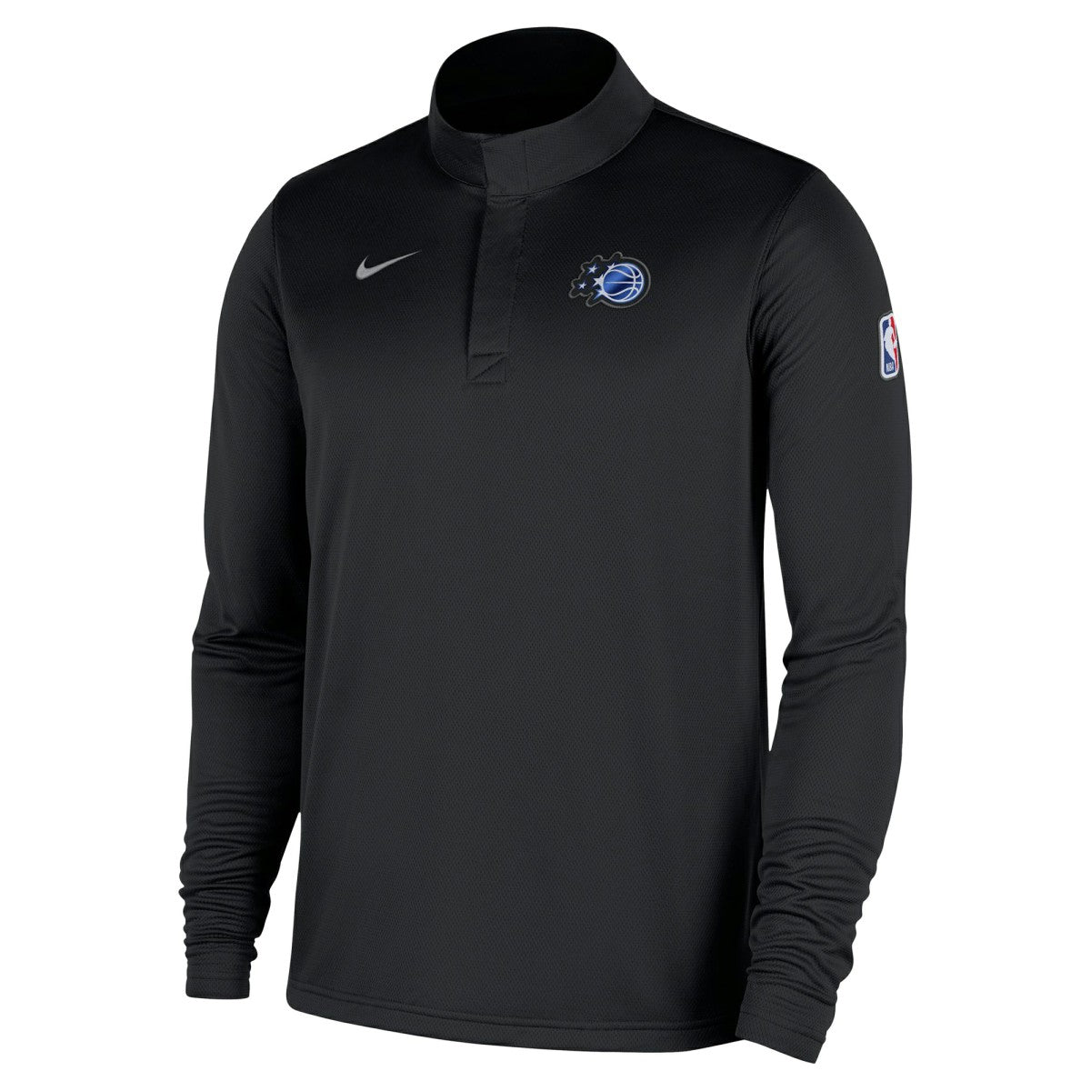 Orlando Magic 2025/26 Authentic Coaches Quarter-Zip Dri-Fit Top Black - Nike