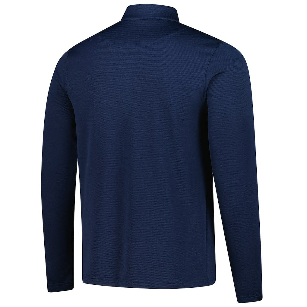 Indiana Pacers 2025/26 Authentic Coaches Quarter-Zip Dri-Fit Top Navy - Nike