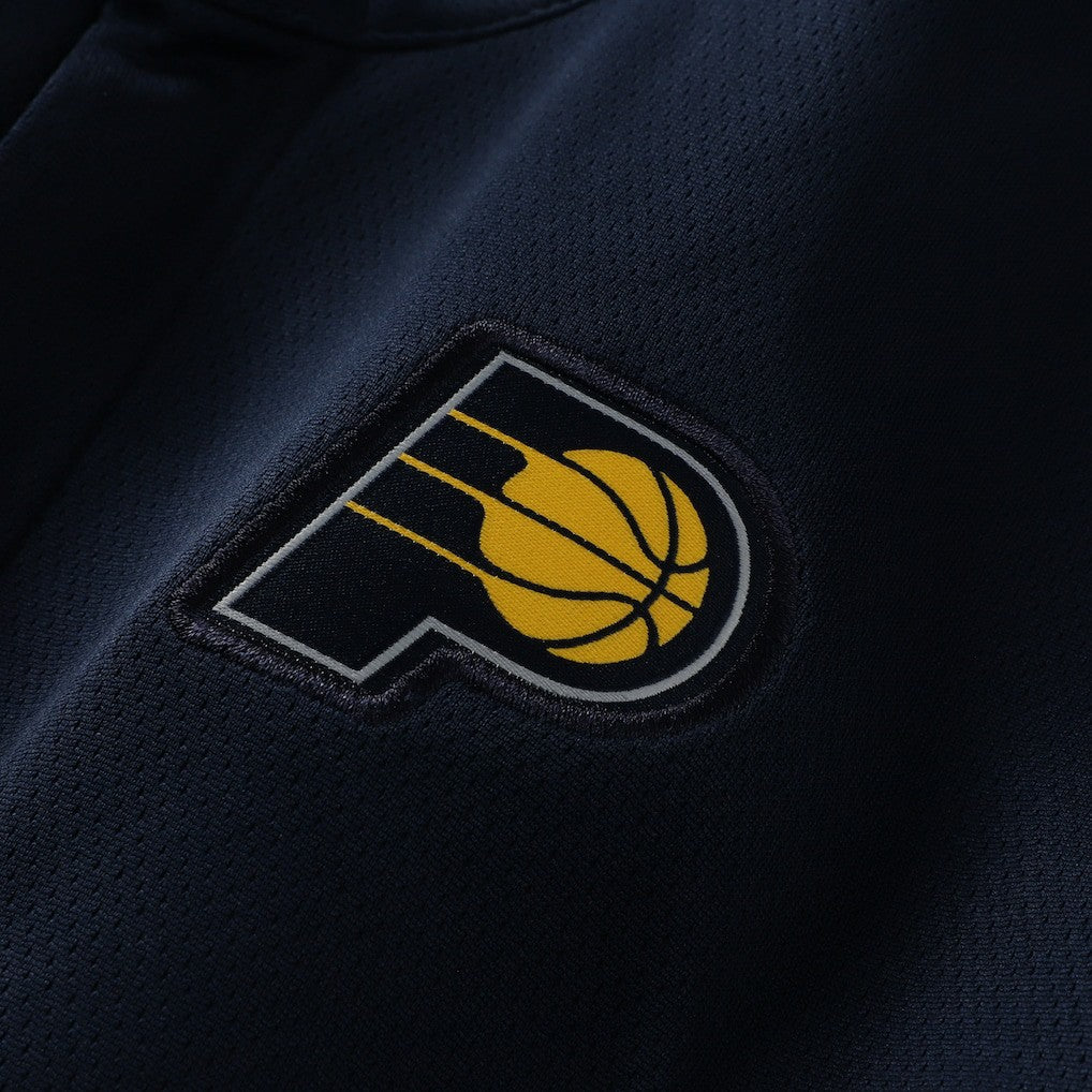 Indiana Pacers 2025/26 Authentic Coaches Quarter-Zip Dri-Fit Top Navy - Nike